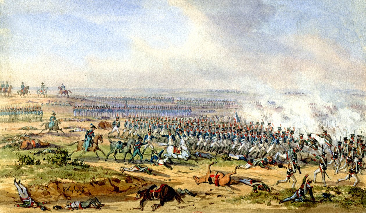 Battaglia di Austerlitz da Theodore Jung