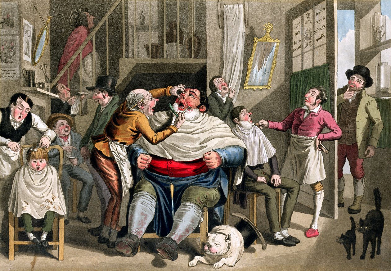 Domenica mattina inciso da George Hunt da Theodore Lane