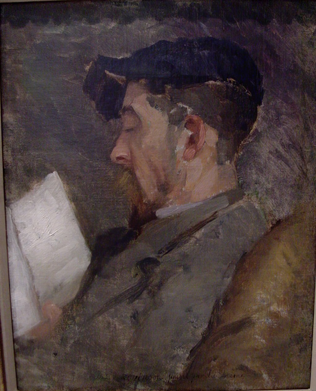 Autoritratto, ca. 1884-87 da Theodore Robinson