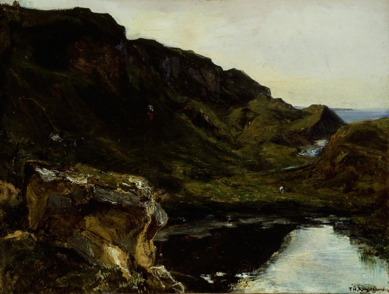 Paesaggio da Theodore Rousseau