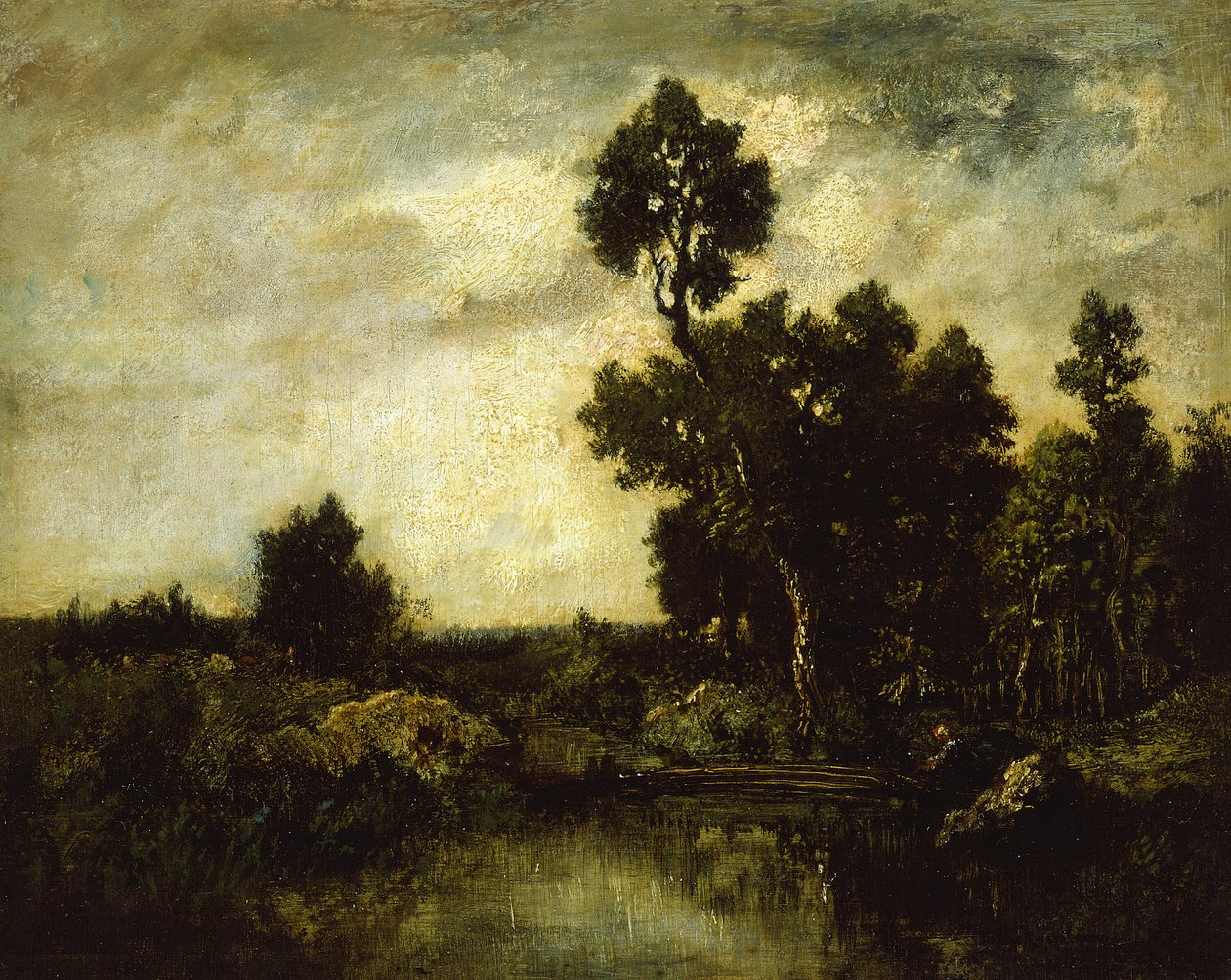 Paesaggio da Theodore Rousseau