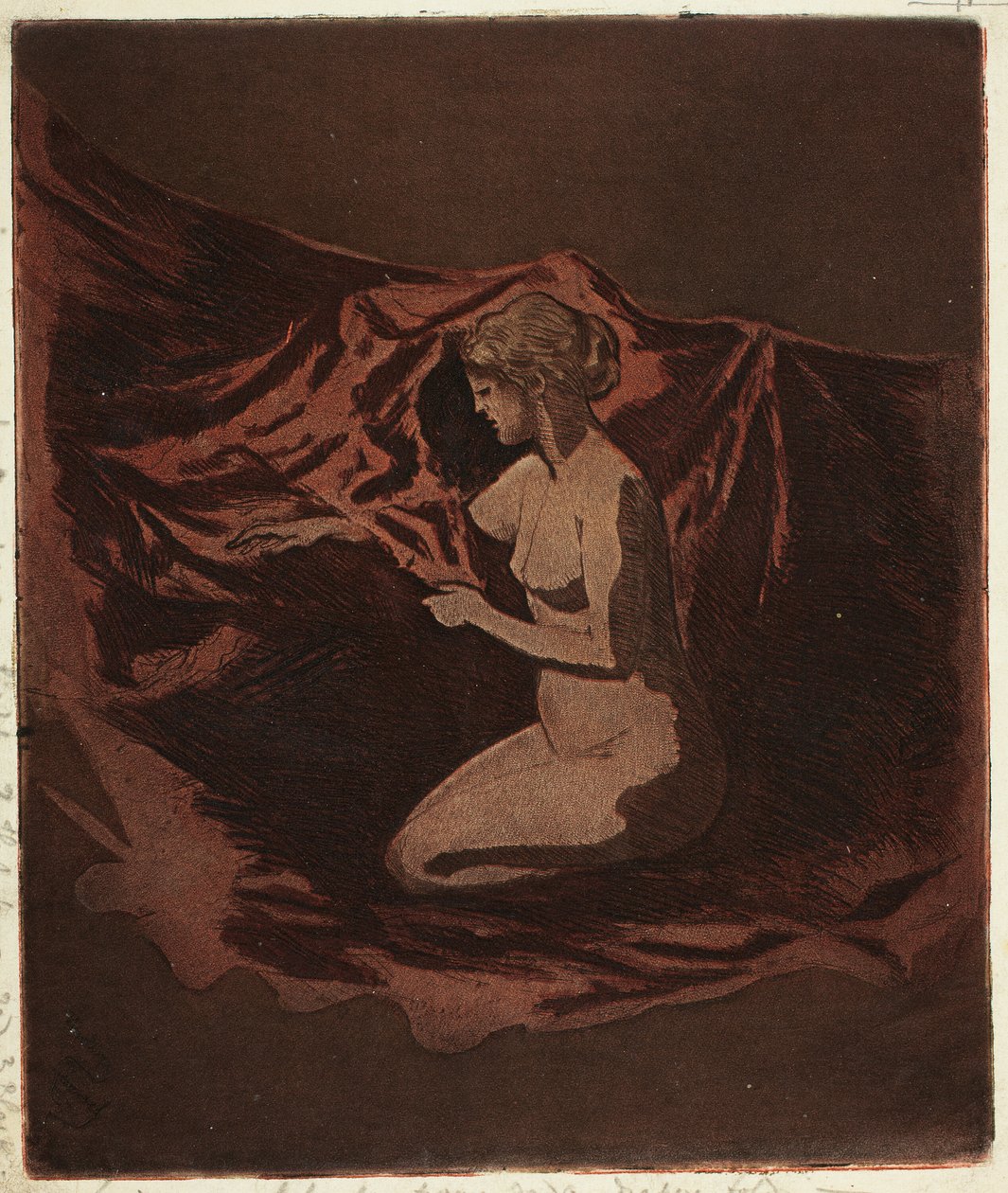 Bagliore delle braci da Theodore Roussel