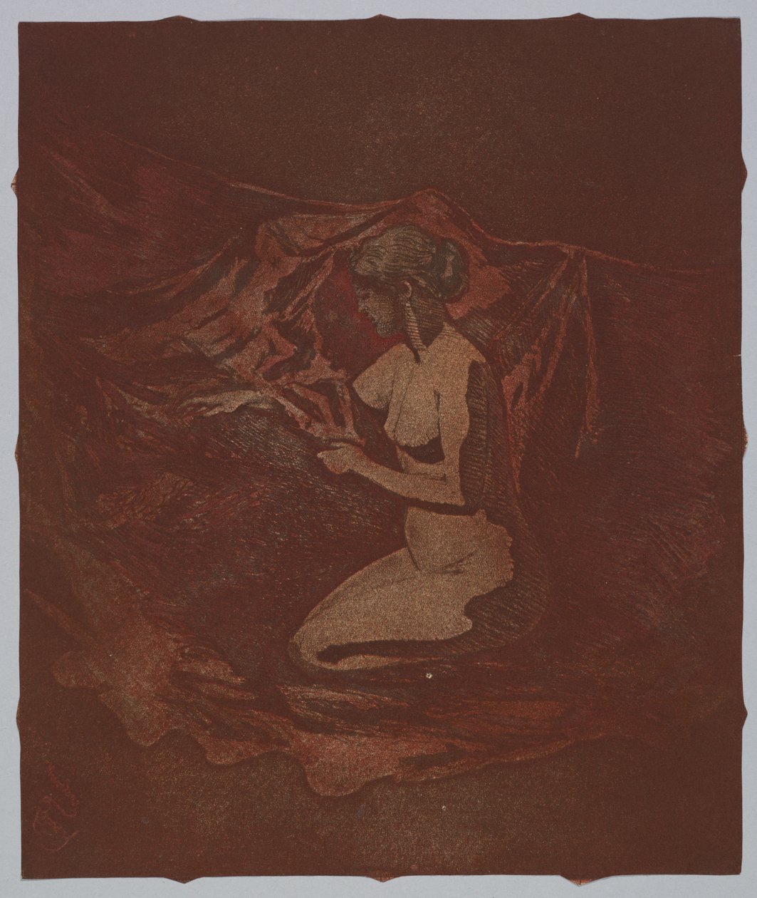 Bagliore delle braci da Theodore Roussel