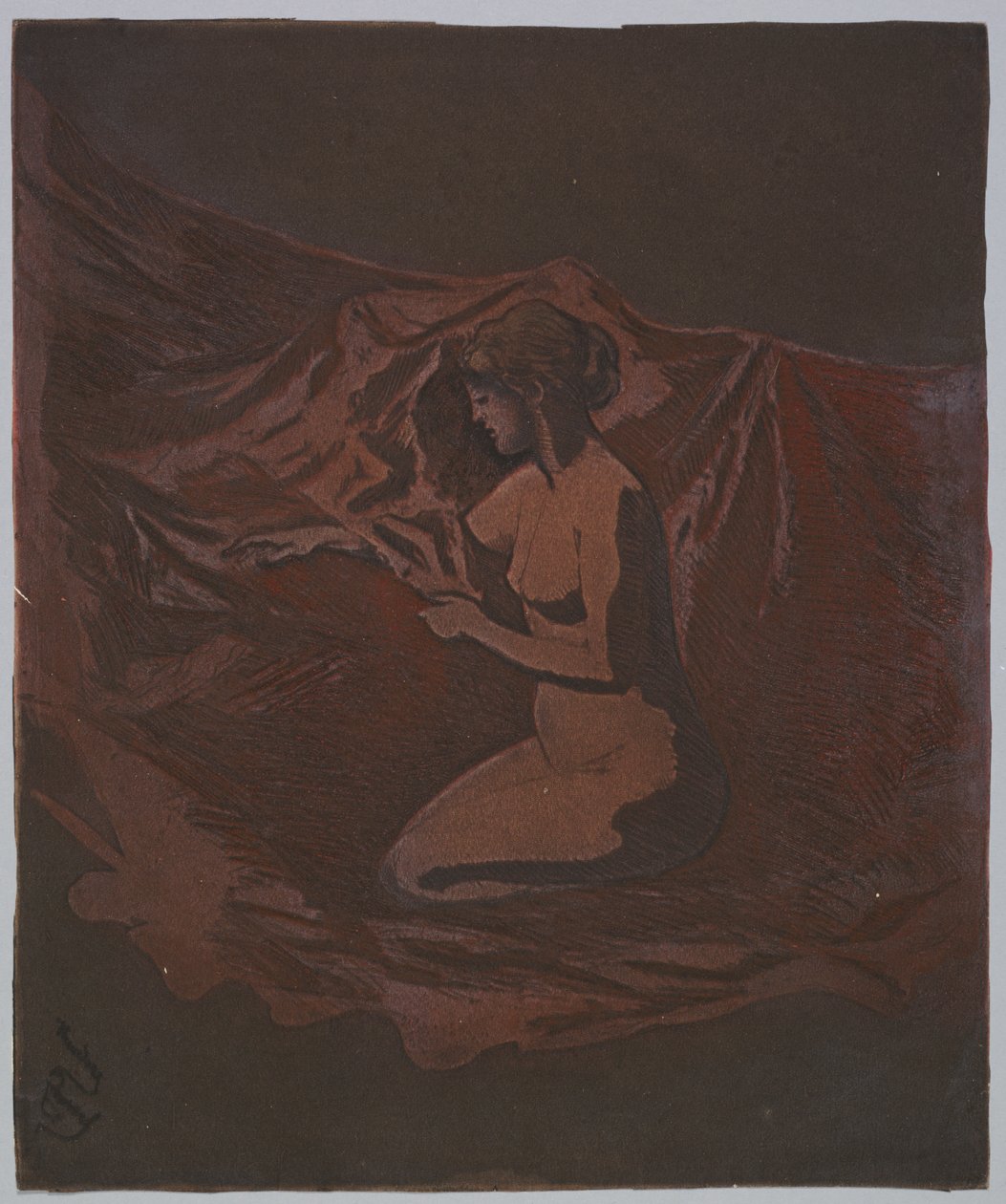 Bagliore delle braci, 1890-1897 da Theodore Roussel