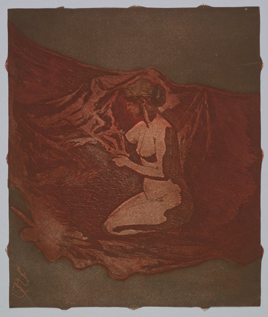 Bagliore delle braci da Theodore Roussel