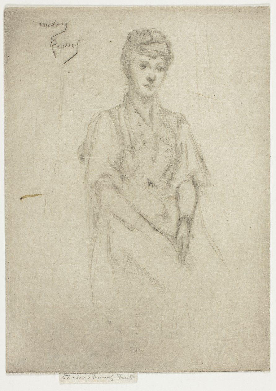 Ritratto della signora Cyprian Williams in costume da Theodore Roussel