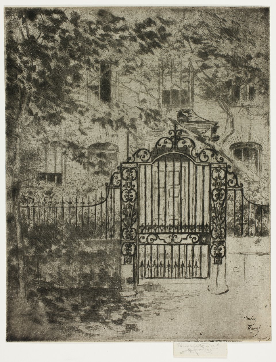 Il cancello, Chelsea da Theodore Roussel