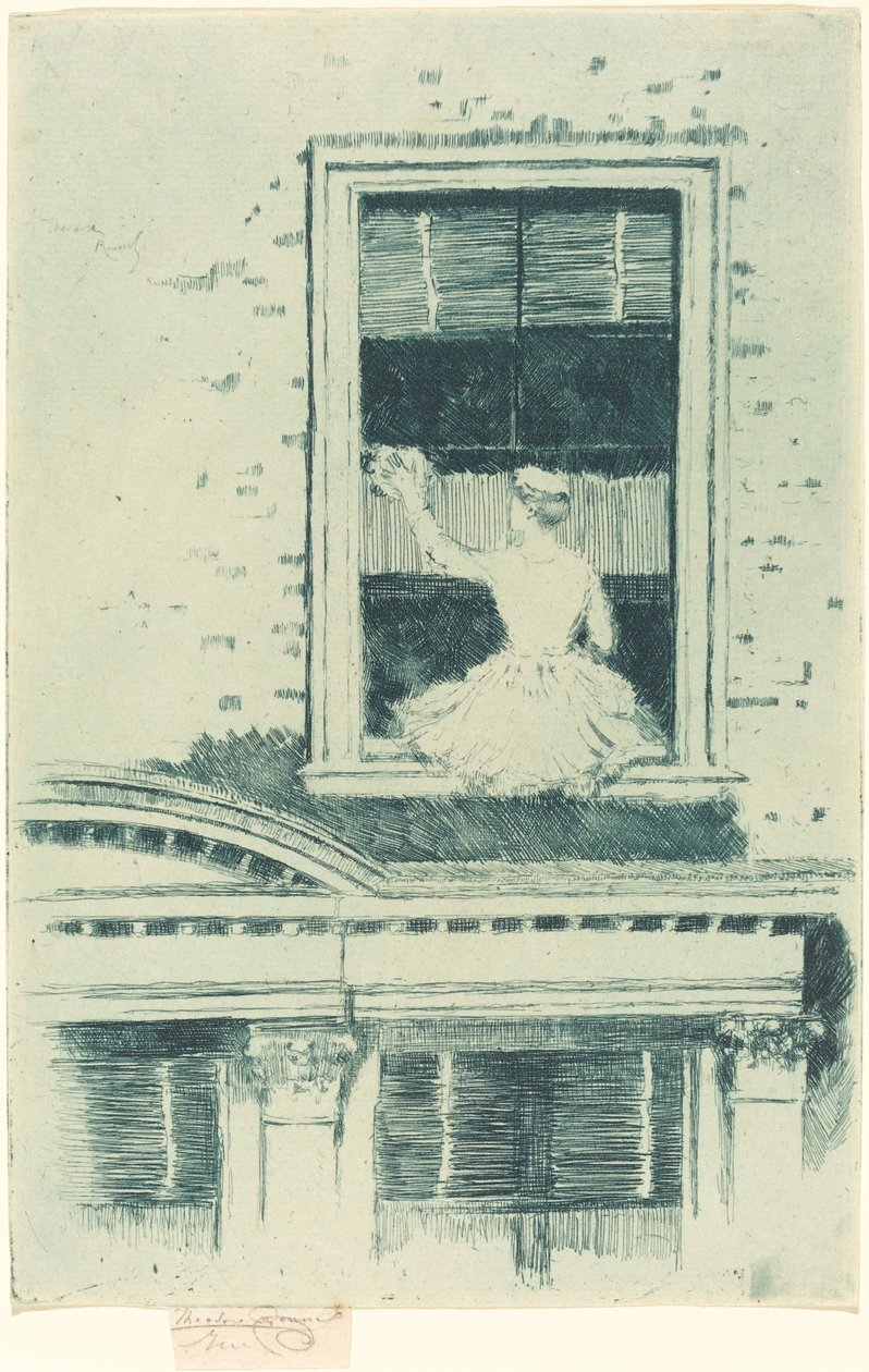 Il lavavetri da Theodore Roussel