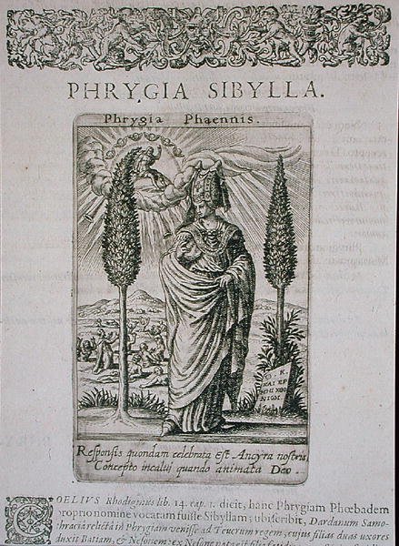 Sibilla Frigia, copia di illustrazione da 