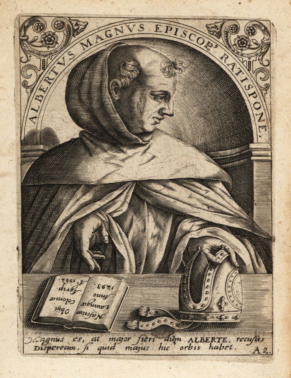 Alberto Magno da Theodore de Bry
