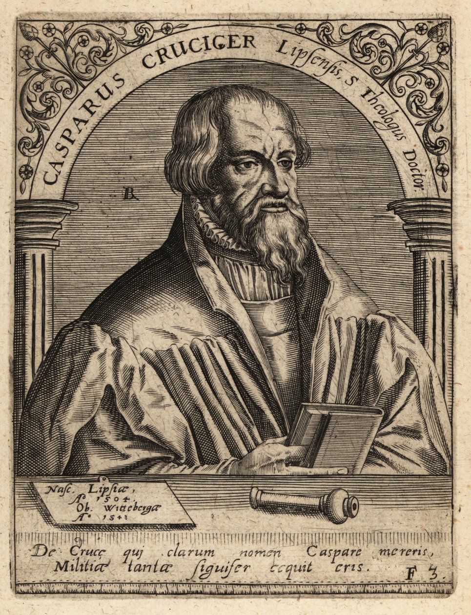 Caspar Creuziger da Theodore de Bry