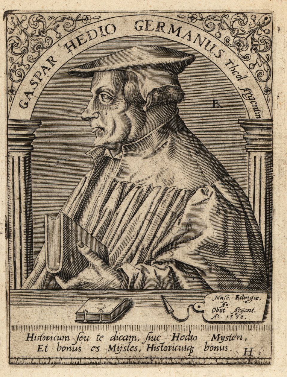 Caspar Hedio da Theodore de Bry