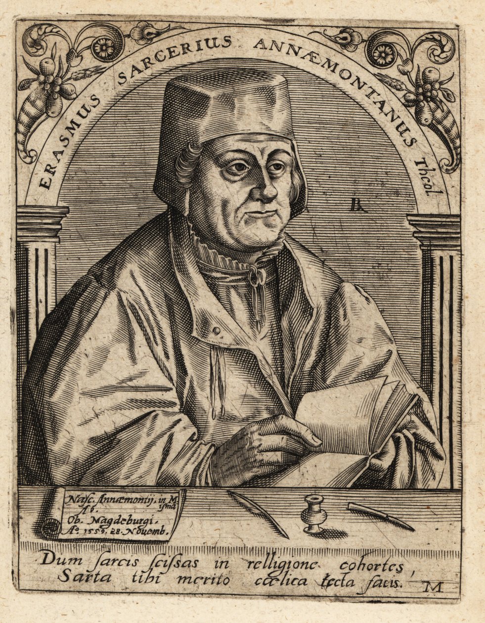 Erasmus Sarcerius da Theodore de Bry