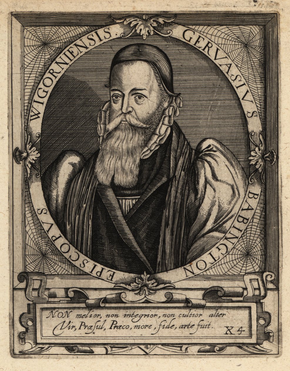 Gervase Babington da Theodore de Bry