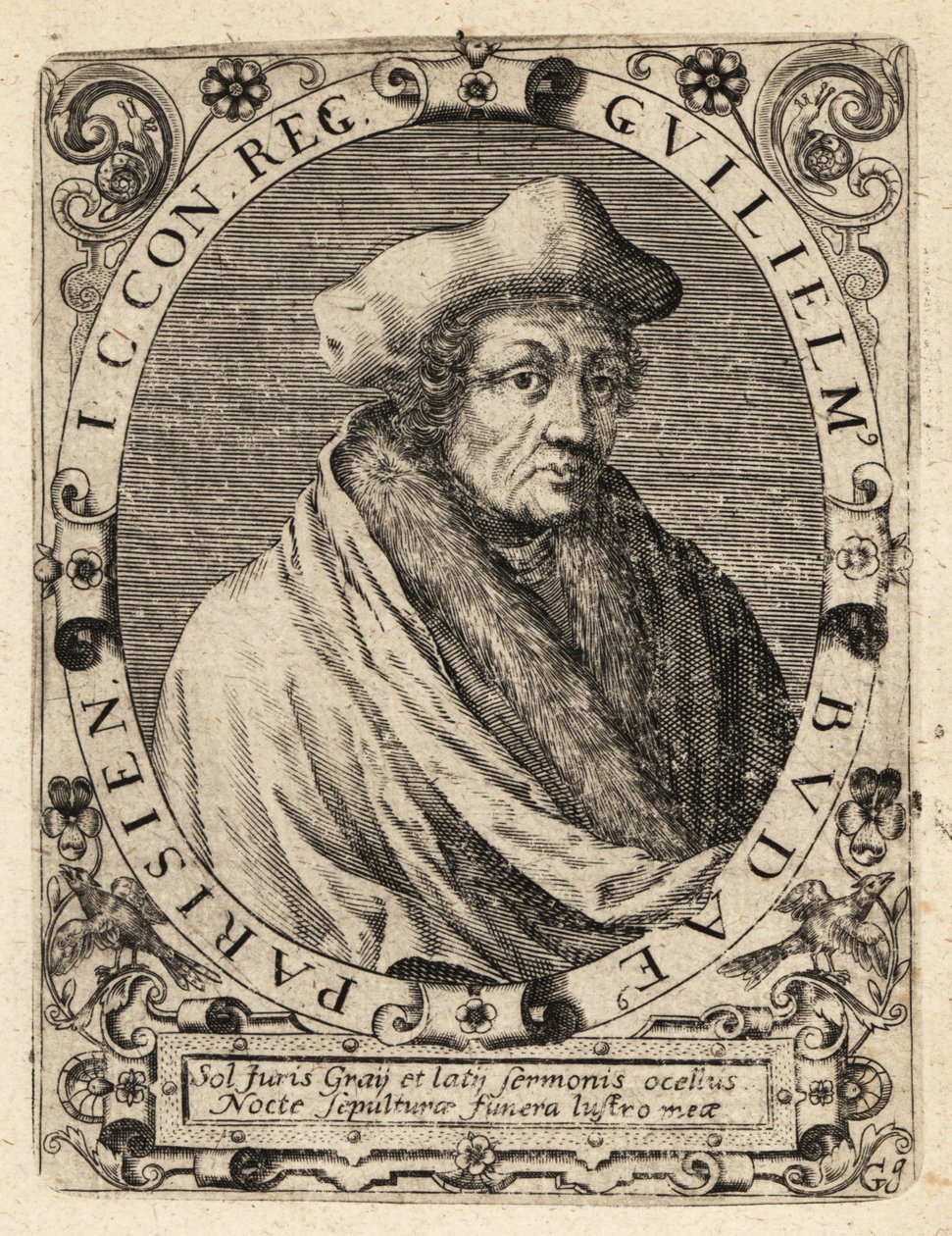 Guillaume Bude da Theodore de Bry
