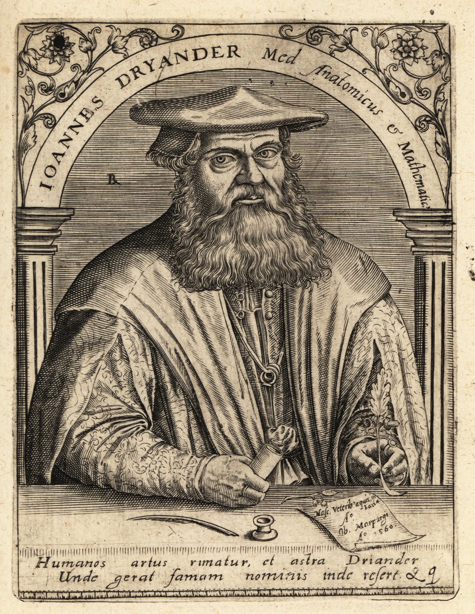 Johann Dryander da Theodore de Bry