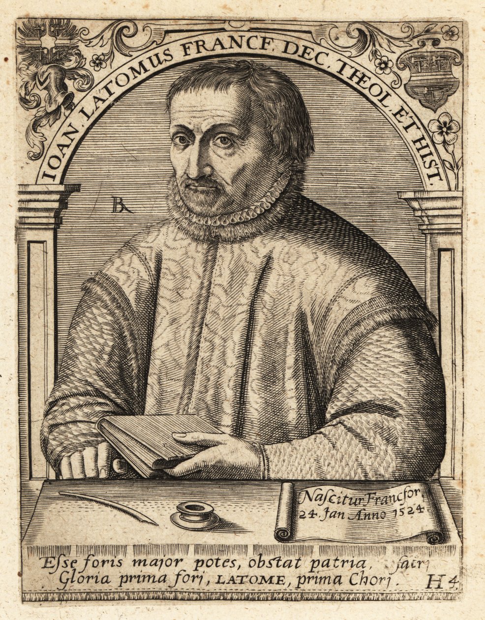 Johann Latomus da Theodore de Bry