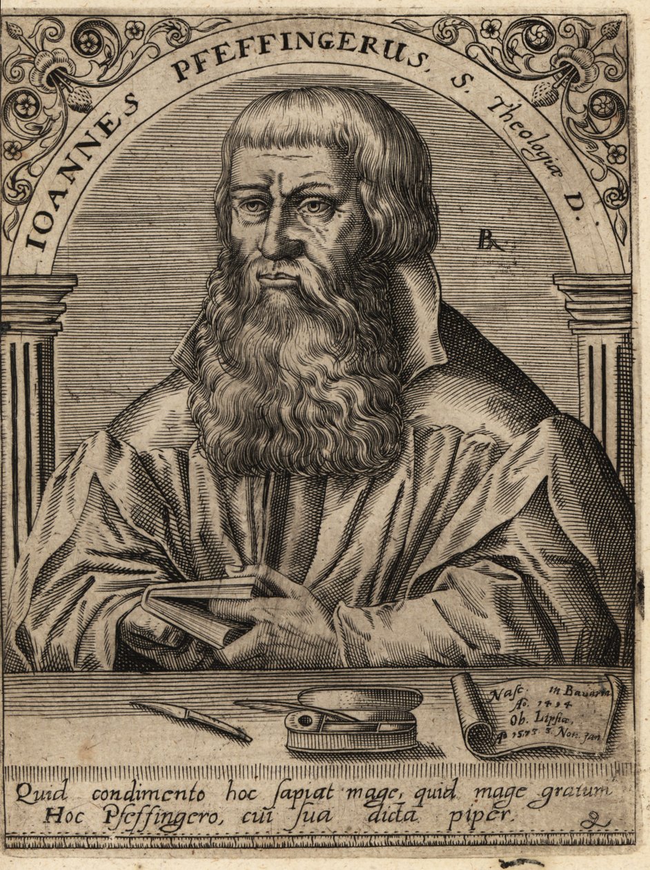 Johann Pfeffinger da Theodore de Bry