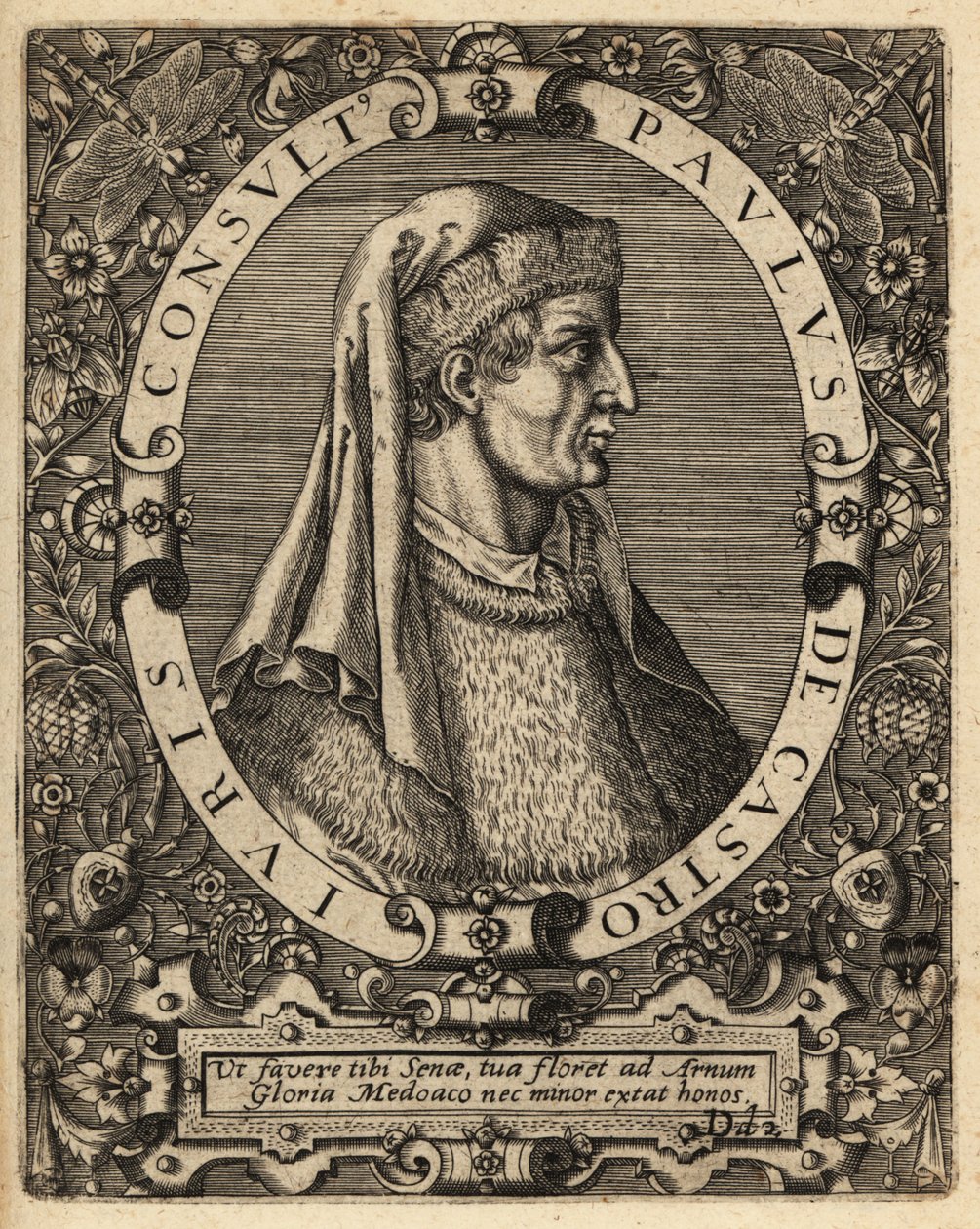 Paulus Castrensis da Theodore de Bry