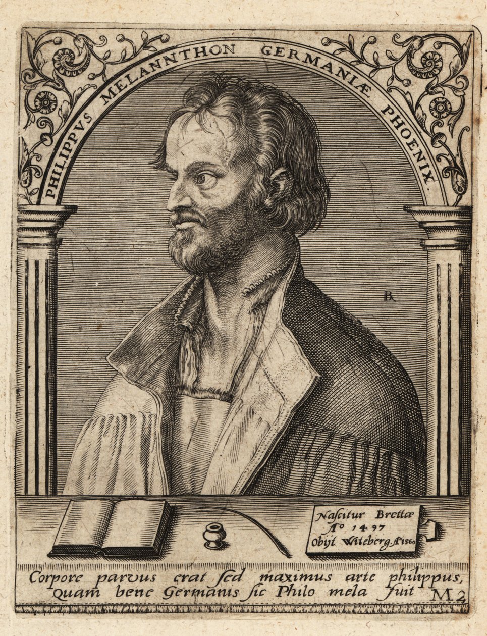 Philip Melanchthon da Theodore de Bry