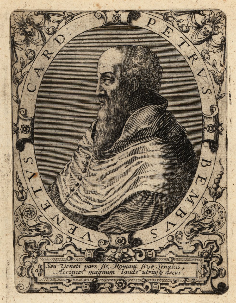 Pietro Bembo da Theodore de Bry