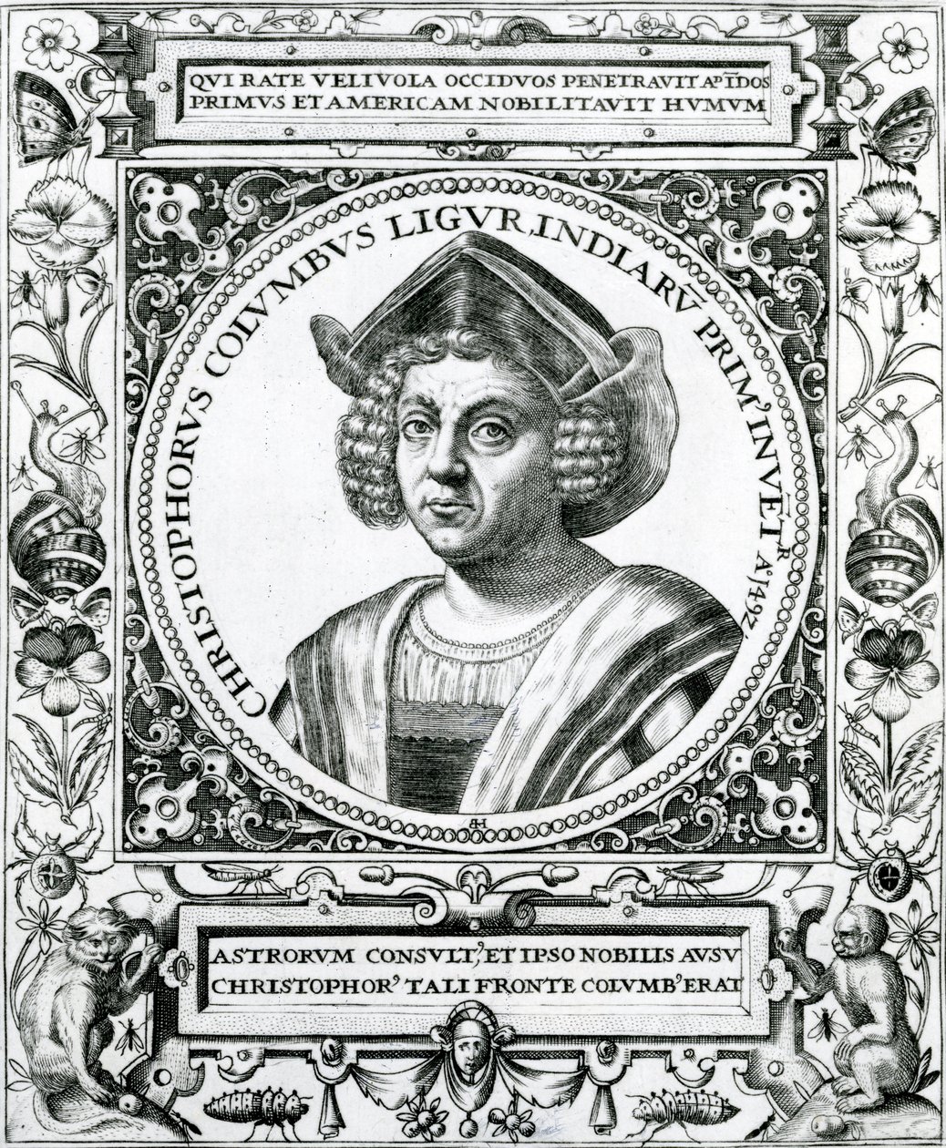 Ritratto di Cristoforo Colombo (1451-1506) da 