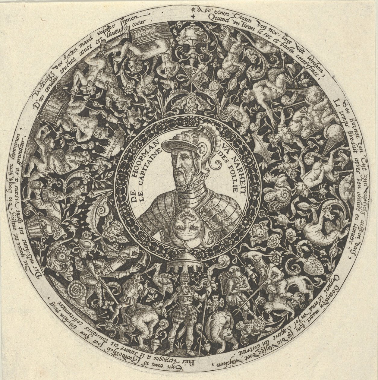 Ritratto del Duca di Alva, da una serie di disegni di Tazza, ca. 1588 da Theodore de Bry