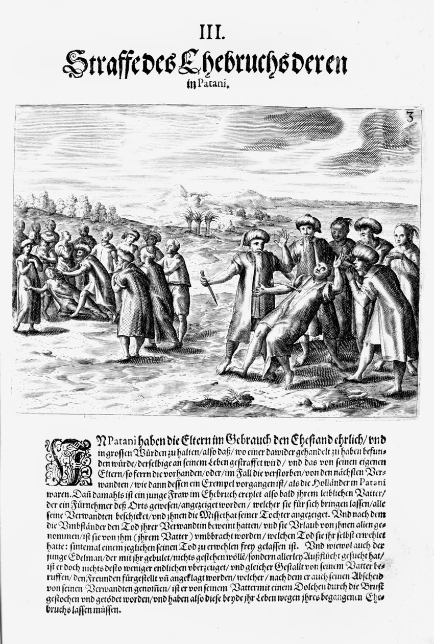 Regolare i conti da Theodore de Bry
