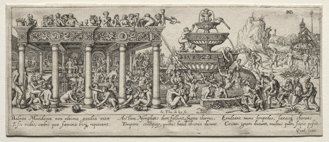 La fontana della giovinezza da Theodore de Bry