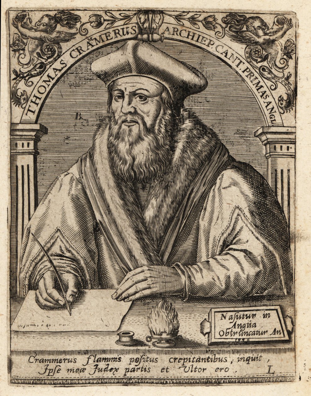 Thomas Cranmer da Theodore de Bry