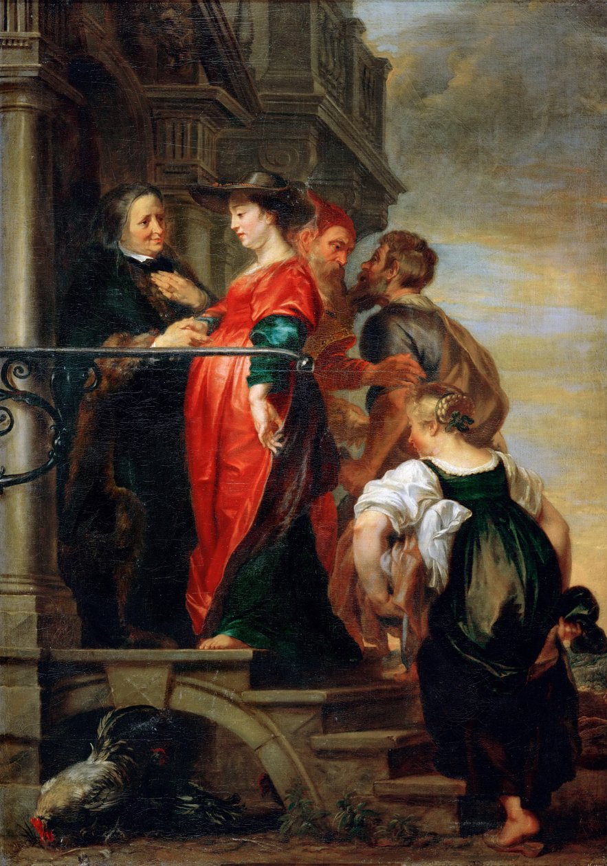 La Visitazione della Beata Vergine Maria da Theodore van Thulden