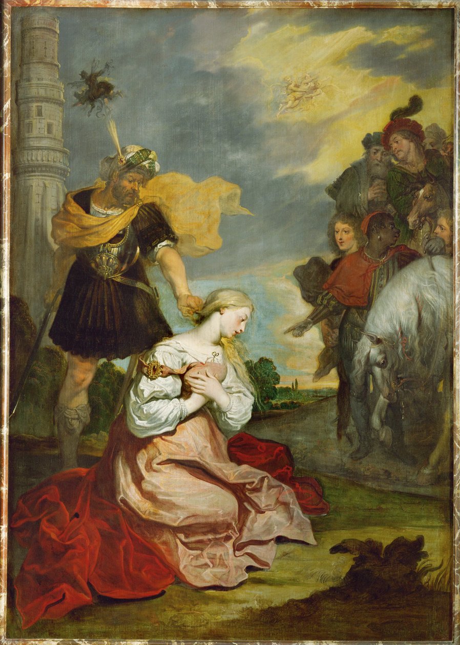 Il martirio di Santa Barbara da Theodore van Thulden
