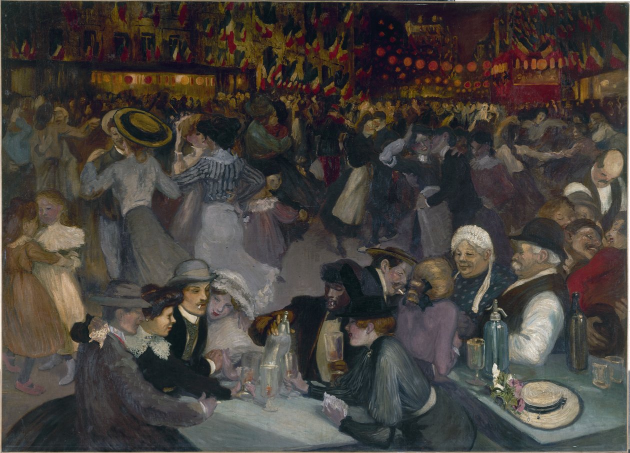 14 luglio da Théophile Alexandre Steinlen