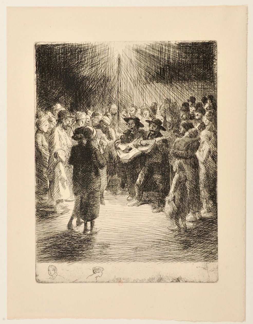 [Canzone della sera] da Théophile Alexandre Steinlen