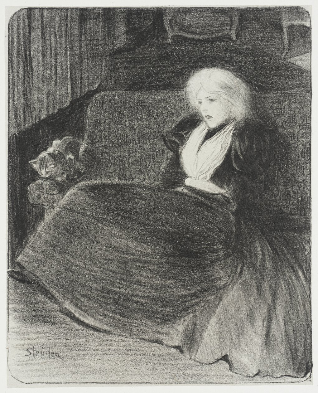 Canzone delicata da Théophile Alexandre Steinlen
