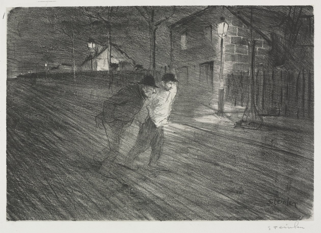 Via Coulaincourt da Théophile Alexandre Steinlen