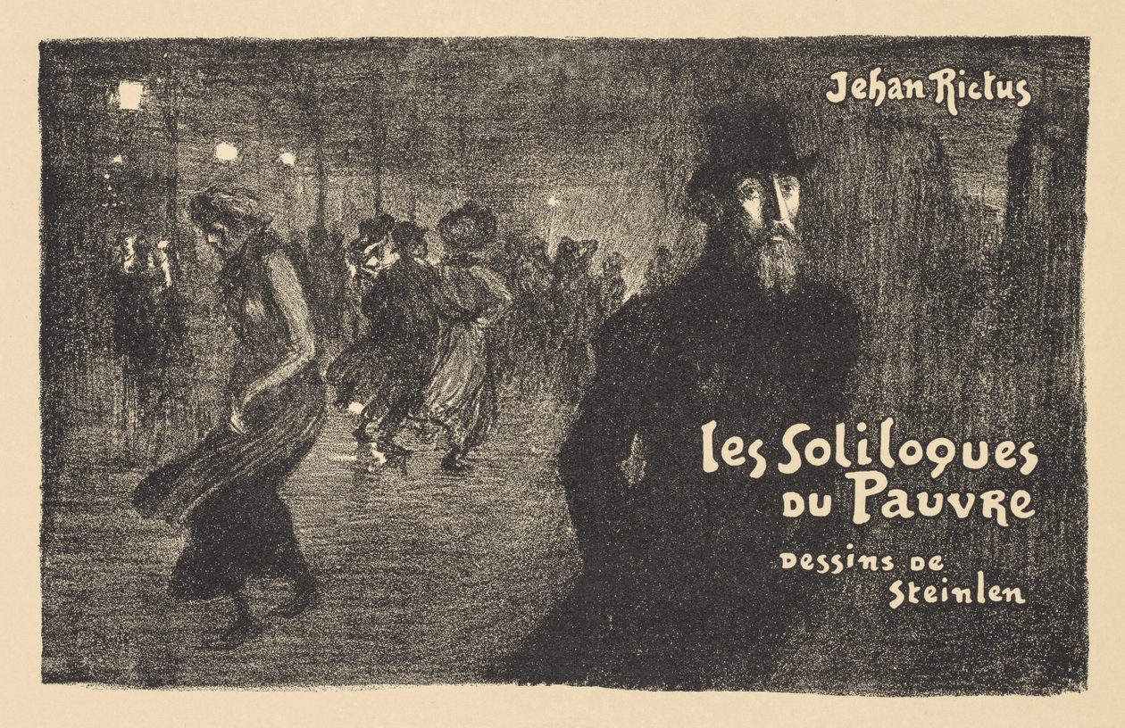 Parigi di notte da Théophile Alexandre Steinlen