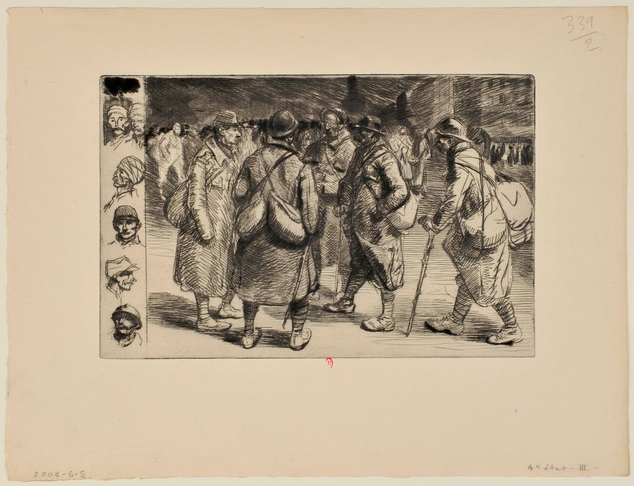 [Militari in licenza, n. 1] da Théophile Alexandre Steinlen