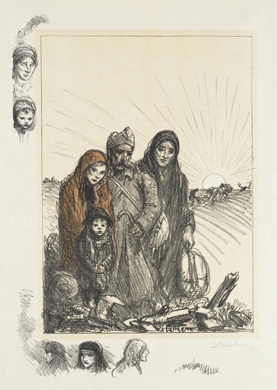 Ritorno al Foyer da Théophile Alexandre Steinlen
