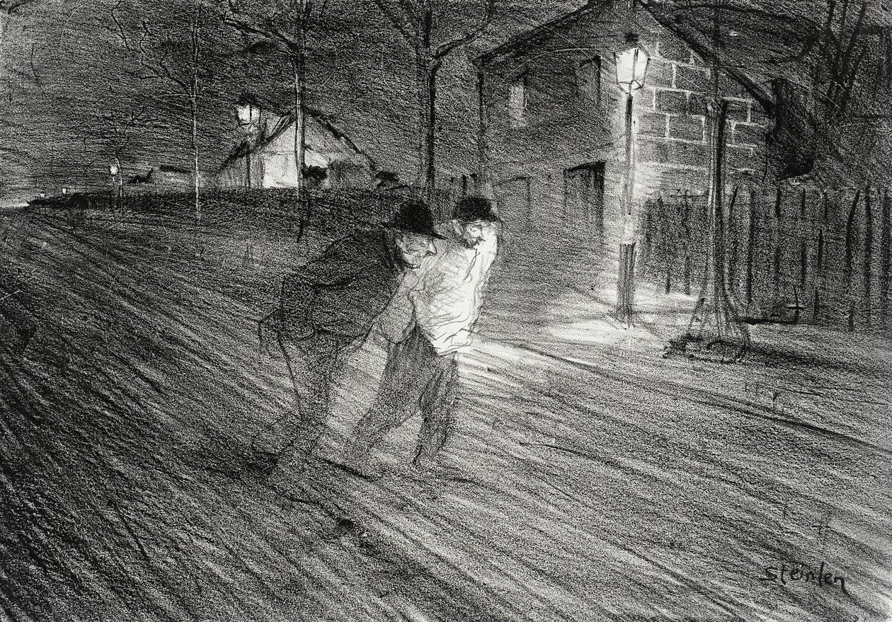 Via Caulaincourt da Théophile Alexandre Steinlen