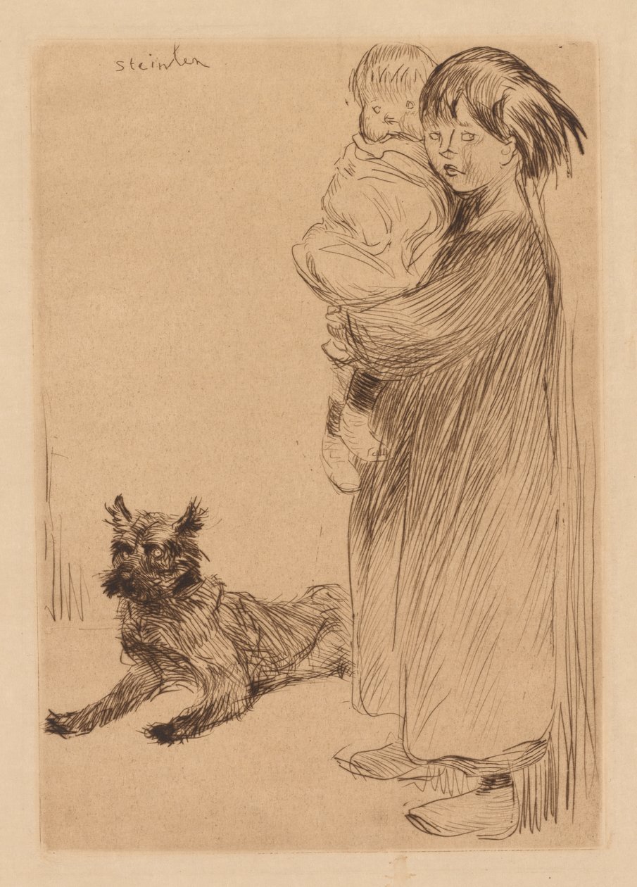The Big Sister (La Grande Soeur) da Théophile Alexandre Steinlen