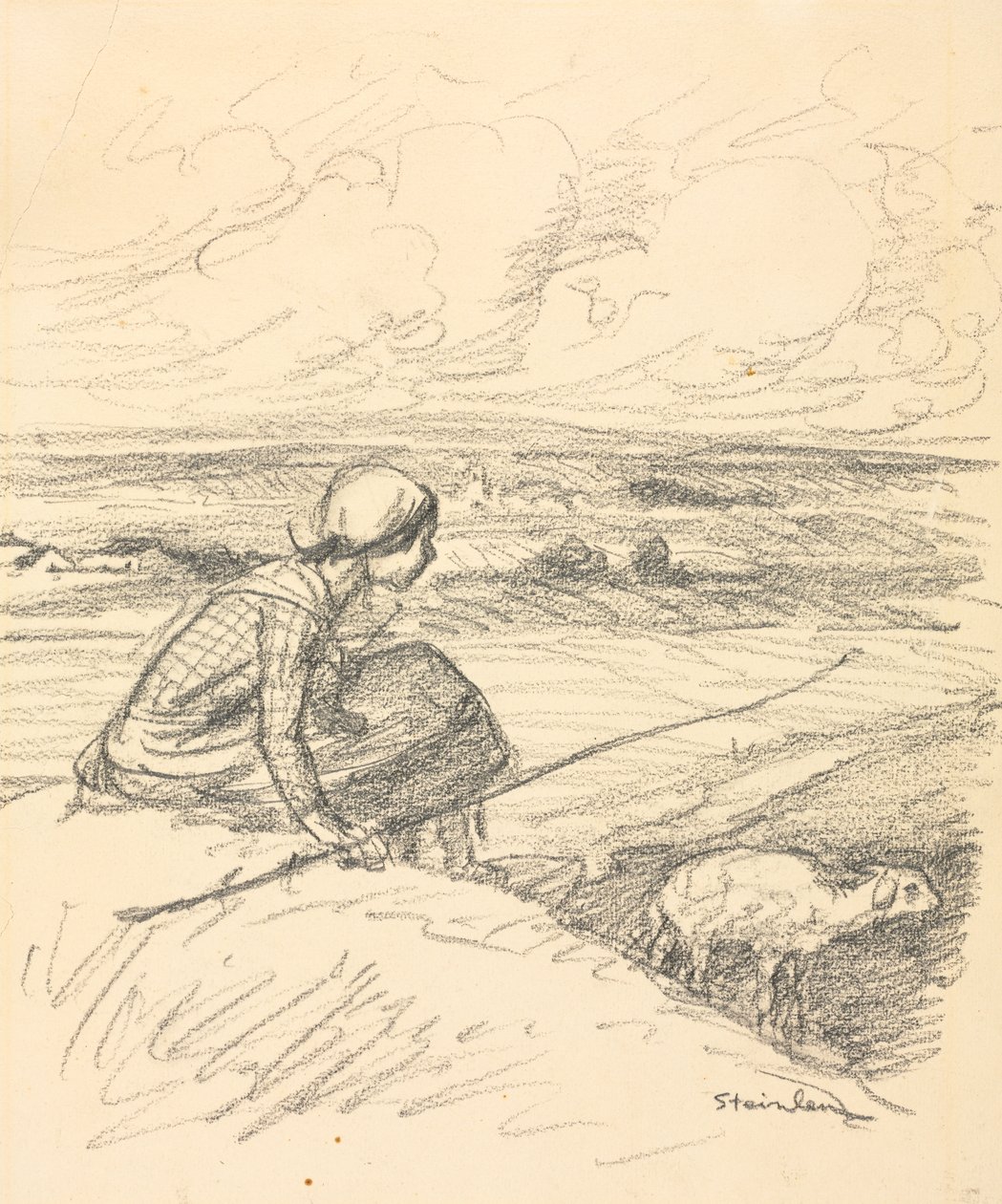 La pastorella da Théophile Alexandre Steinlen