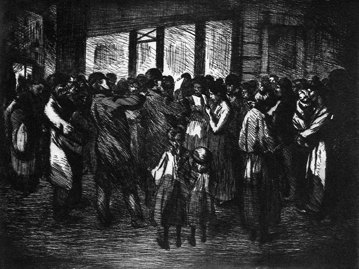 Chanteurs de Rue, c1800-1840 1924 da Theophile Steinlen