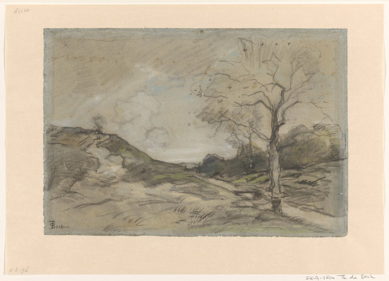 Paesaggio dunale da Theophile de Bock