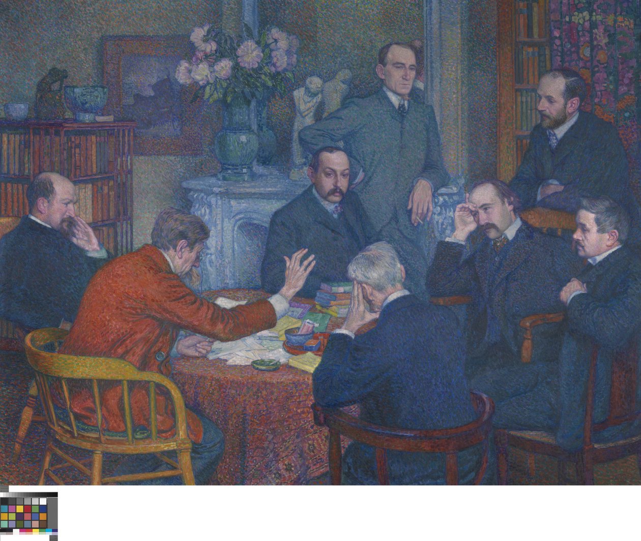 Una lettura di Emile Verhaeren da Théo van Rysselberghe