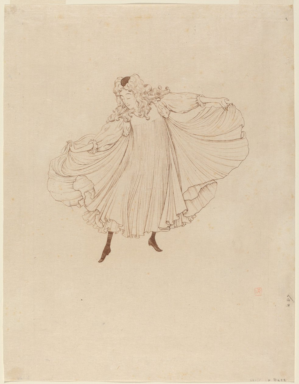 Loïe Fuller da Théo van Rysselberghe