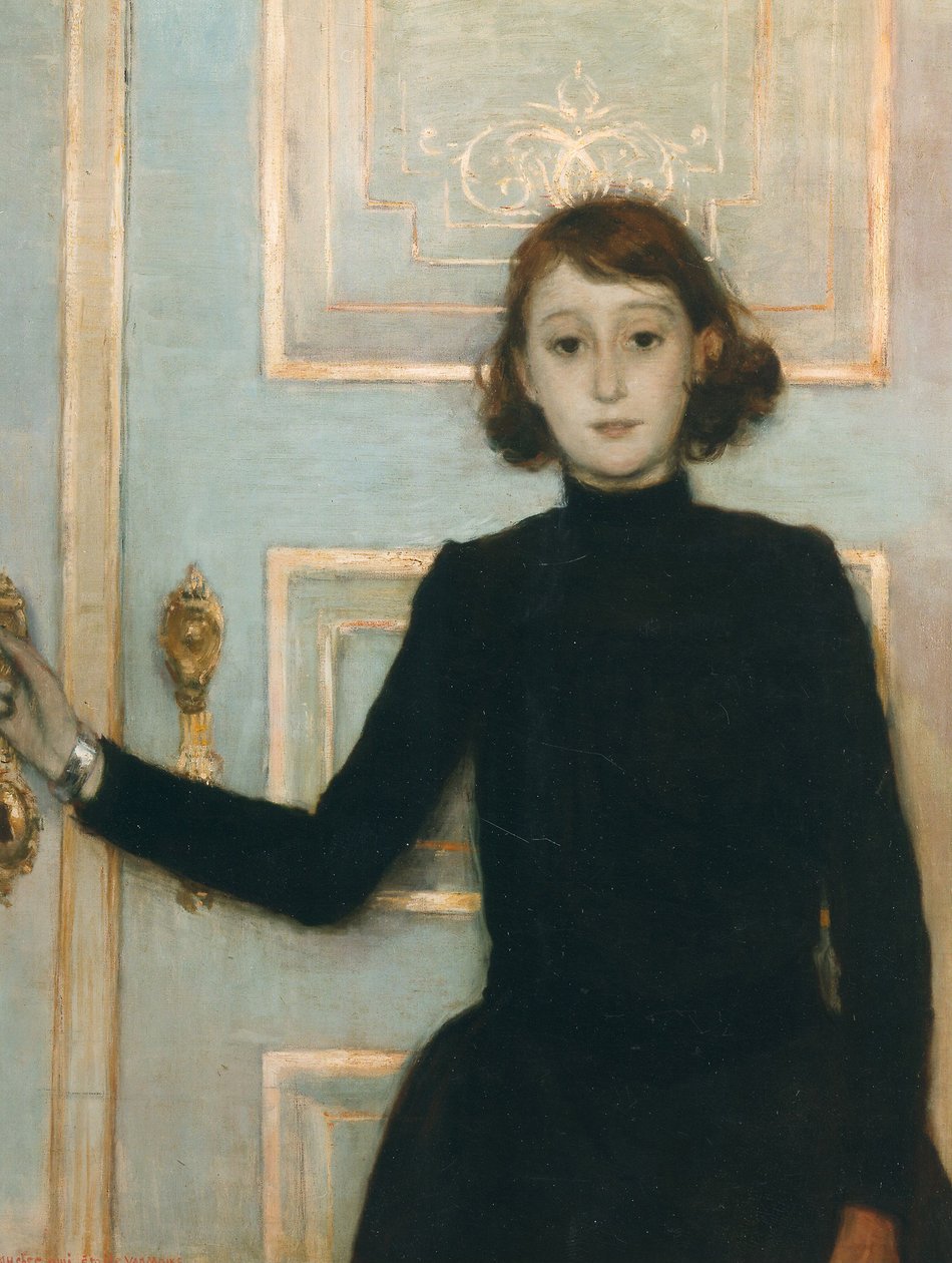 Ritratto di Marguerite van Mons, 1886 da Théo van Rysselberghe