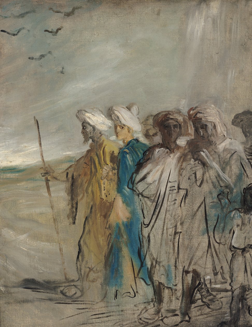 Gruppo di arabi o, Giuseppe venduto dai suoi fratelli da Théodore Chassériau
