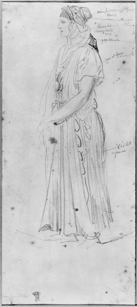 Donna moresca da Théodore Chassériau