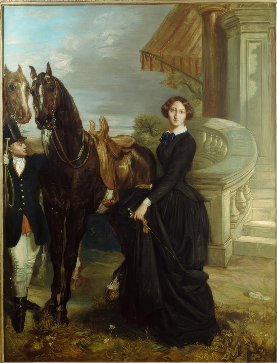 Ritratto della contessa di Ranchicourt da Théodore Chassériau